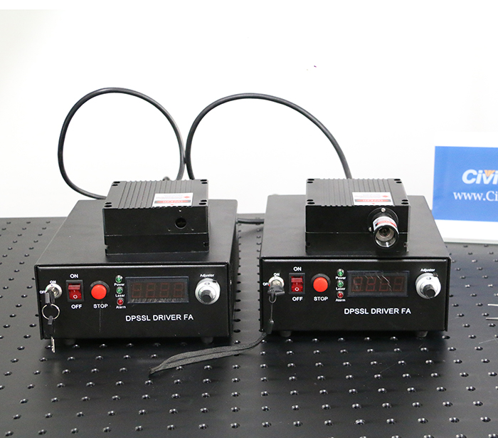 450nm 12watt semiconductor laser CW and TTL modulation